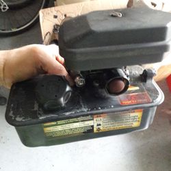 Lawn Mower tank and carburetor and filter