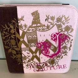 Juicy Couture binder