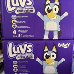 luvs size 4 $15 each*2  total $30