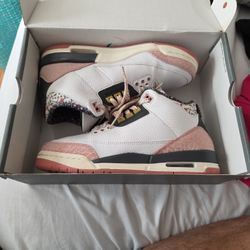 Jordan 3 Retro Vintage Floral , Used , Size 7Y