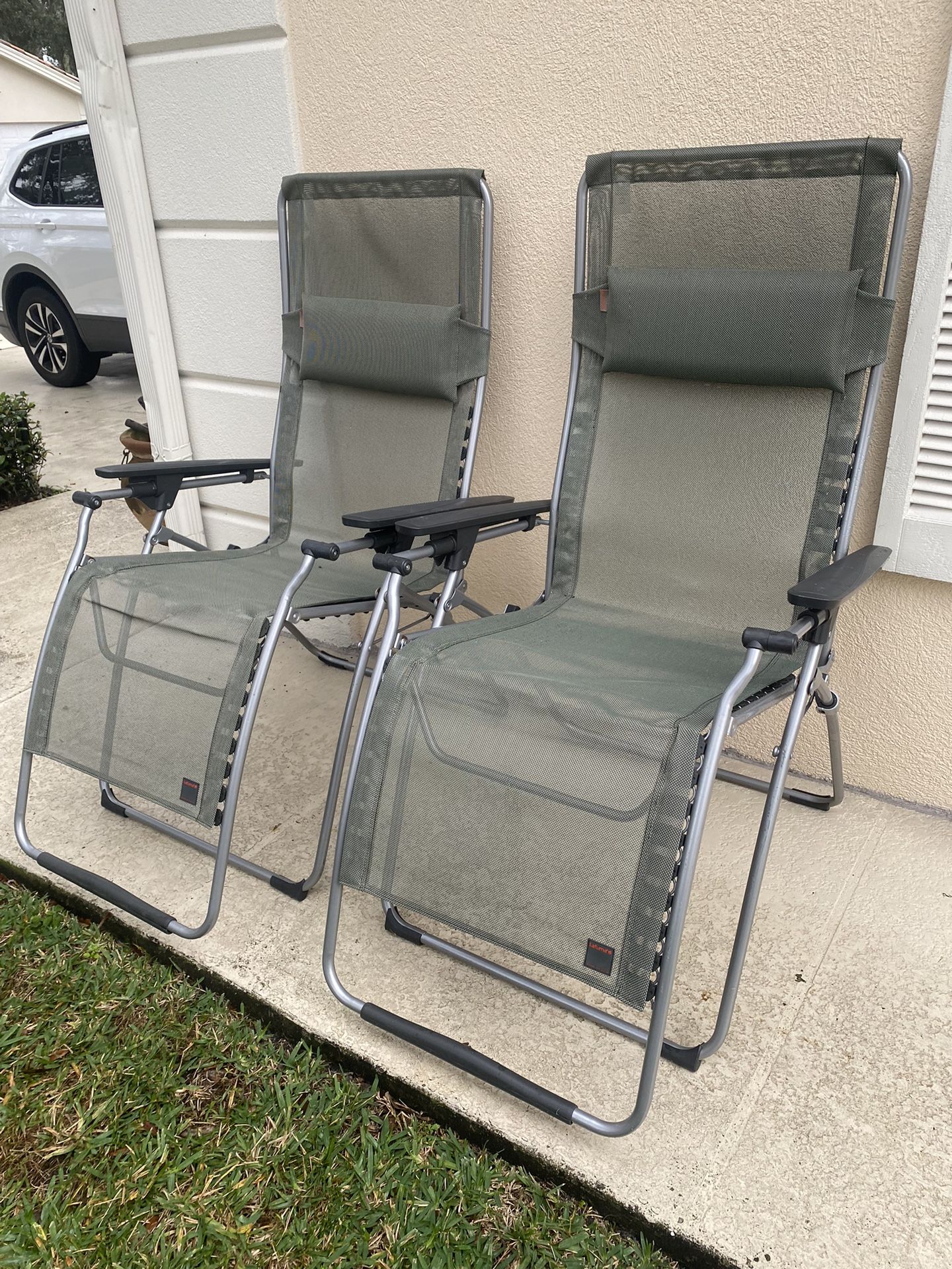 LAFUMA France Zero Gravity Recliner Reclining Chairs Foldable Portable
