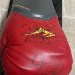 Autographed Boxing Glove 