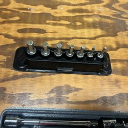 Snap-On 7 pc 3/8" Drive Metric Hex Bit Socket Set (4-10 mm)