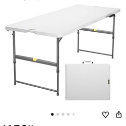 Professional 6 foot folding table worked 139