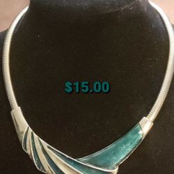 Goldtone Choker Necklace 