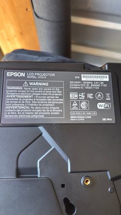 Epson LCD Projector Model H721A