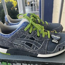 Nice Kicks x ASICS Gel-Lyte III “Castlerock” aka Black Sesame – Size 9.5
