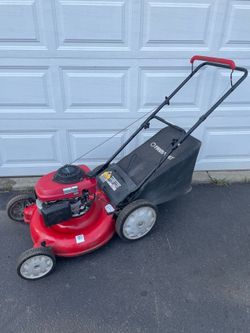 Troy-Bilt Push Lawn Mower with Bag