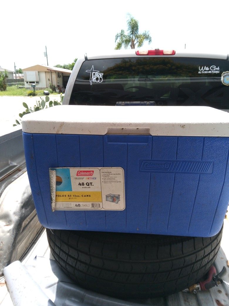 New New Coleman 48 Quart Cooler