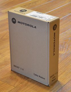 Cable modem Motorola SB6121 DOCSIS 3.0