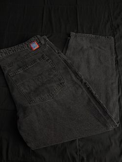 Men’s Embrye Baggy Black Jeans