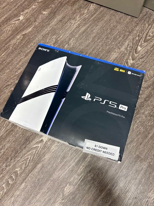 Playstation 5 Pro PS5 Pro Gaming Console New - Only $1 Today Pay The Rest Later!