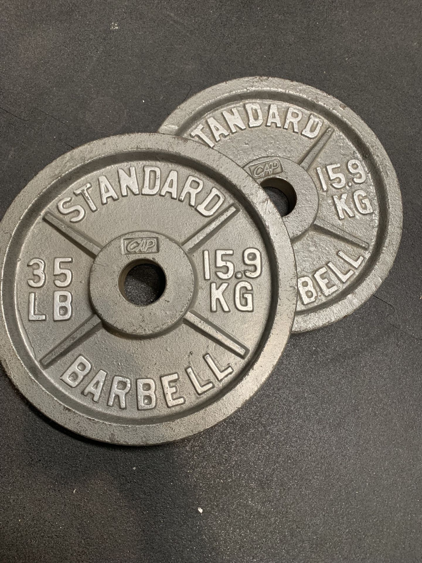 35 Lb Olympic Plates