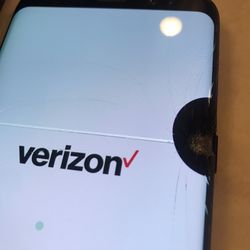 Cracked Screen Samsung Galaxy 8 Verizon