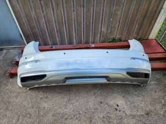 2019 2020 2021 AUDI Q3  REAR BUMPER COVER W/ DIFFUSER VALANCE OEM