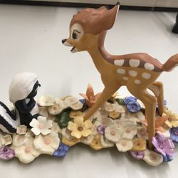 Bambi And Flowers Figures