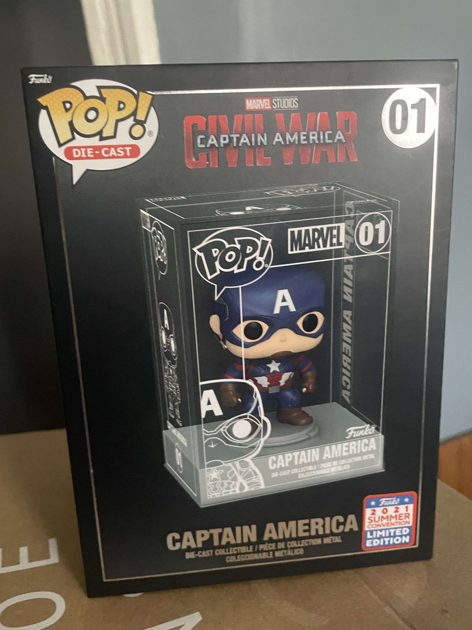 Captain America #01 Pop Funko 