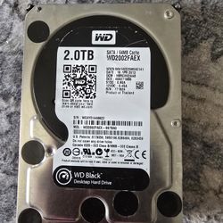 2TB DRIVE  Came Out Of dvr Not Tested