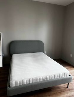IKEA Vadheim Queen Upholstered Bed Frame