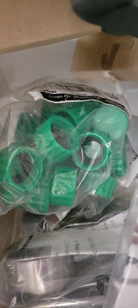 high-impact plastic Hose Caps W/ Washer