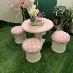 Kids Mushroom Stool
