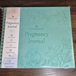 Legend Planner Pregnancy Journal Teal Aquamarine Blue Green