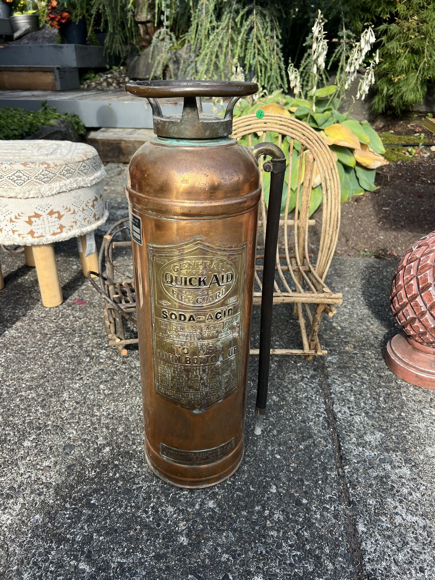 Antique Fire Extinguisher
