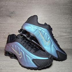 Nike Shox R4 Shoes Sapphire Light Liquid Lime IF4849 500 NEW - SEE DESCRIPTION FOR SIZES AVAILABLE