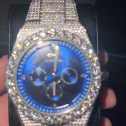 Moissanite Watch - Passes Diamond Tester 