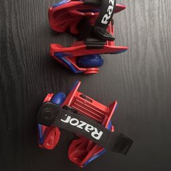 Razor Spider-Man Wheels, Unused