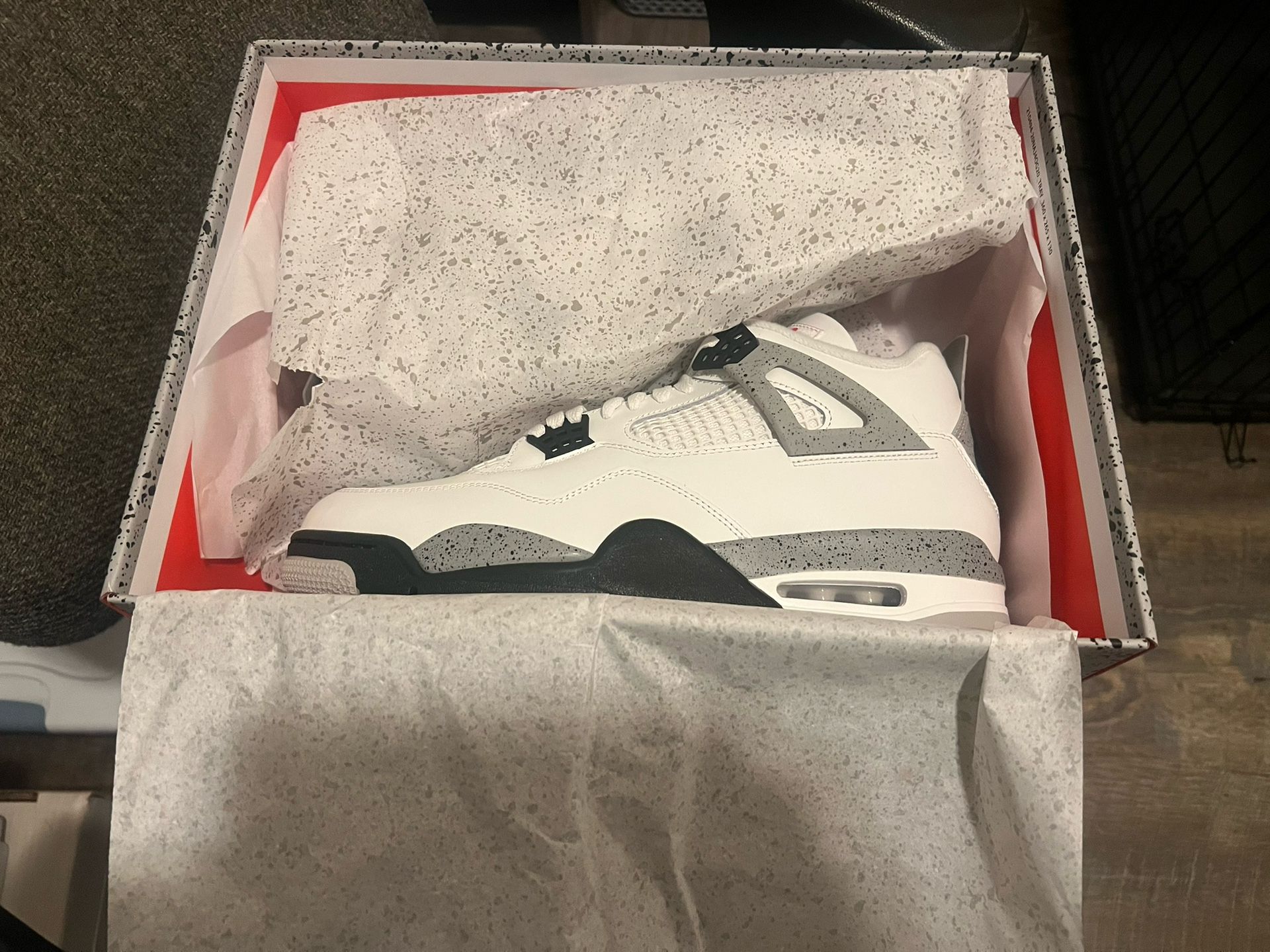 Jordan 4 Retro White Cement