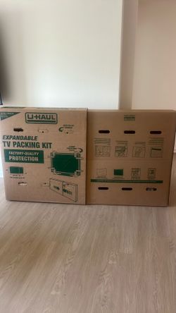 70” TV Television box and corner support