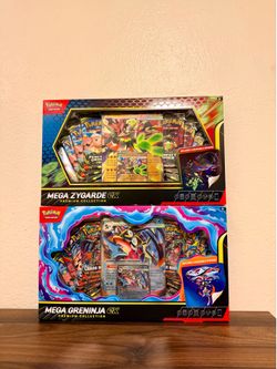 Pokémon Mega Zygarde ex / Pokémon Mega Greninja ex Premium Collection