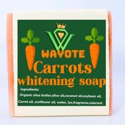 Case Carrots 🥕 Skin Whitening Soap  10pack 