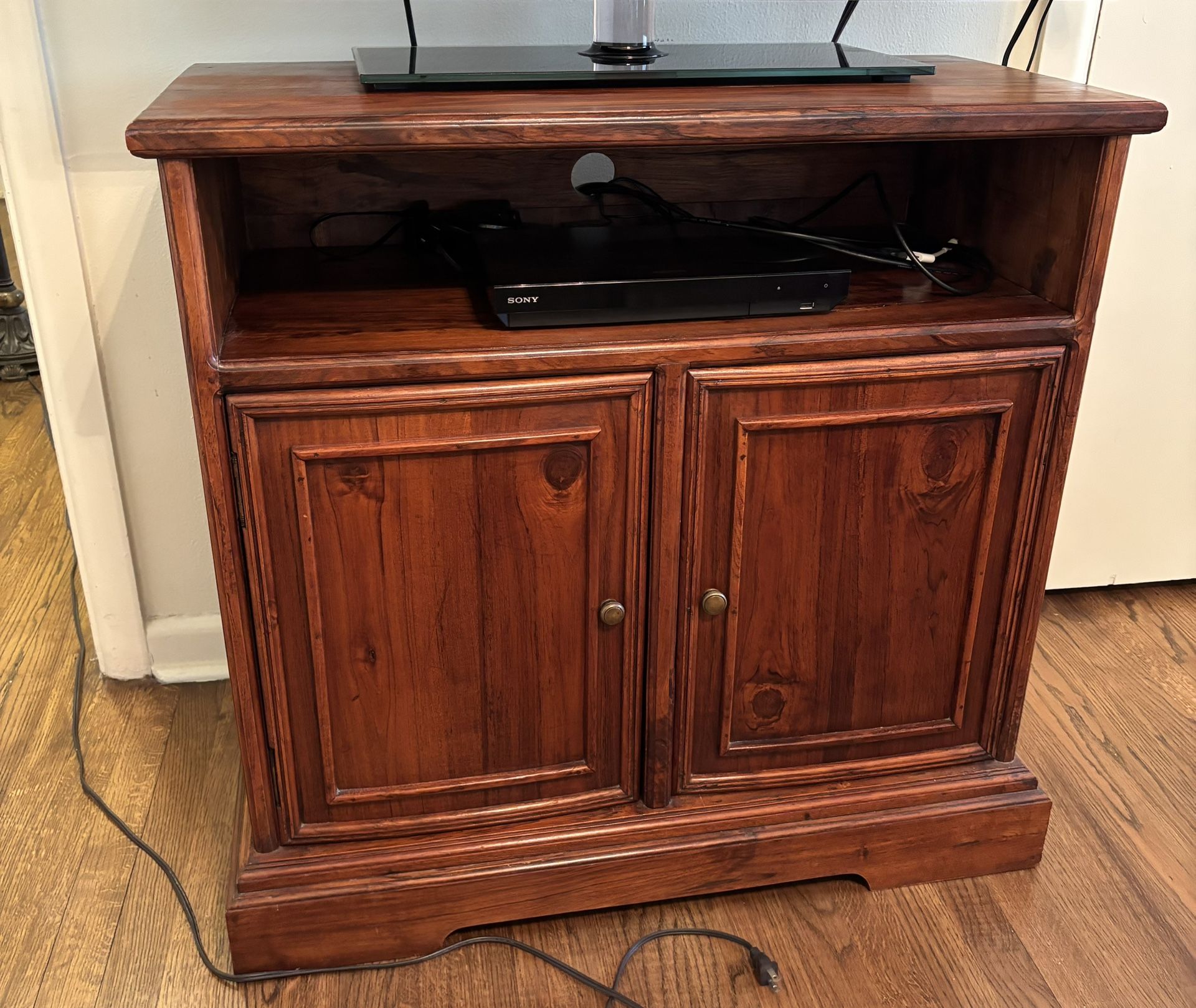 Solid Wood Two Door Cabinet 