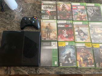Xbox 360 e with games bundle