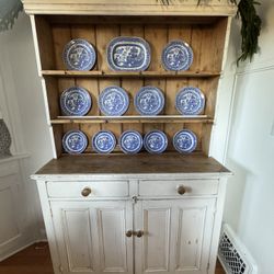 Antique Pine Welsh Cupboard