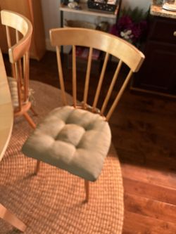 4 IKEA KITCHEN TABLE CHAIRS