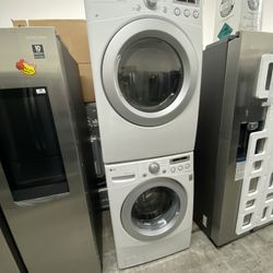 LG FRONT LOAD WASHER AND DRYER