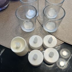 Center pieces 4 plus battery candles