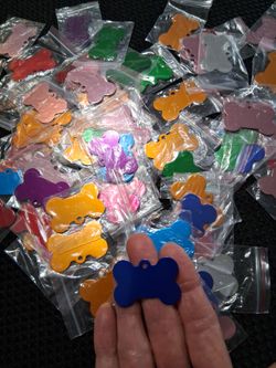 METAL pet tags ( 5x$ 1.00)