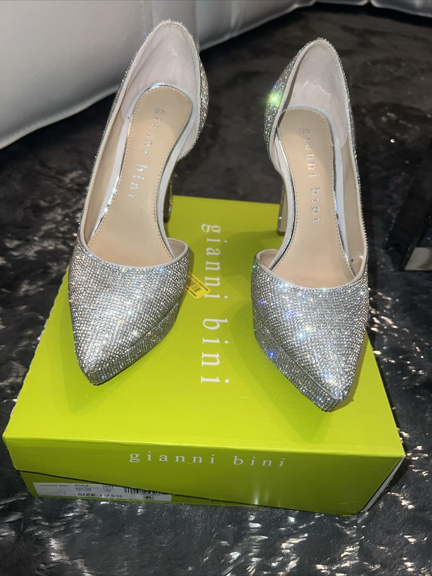 Gianni Bini Crystal Pumps