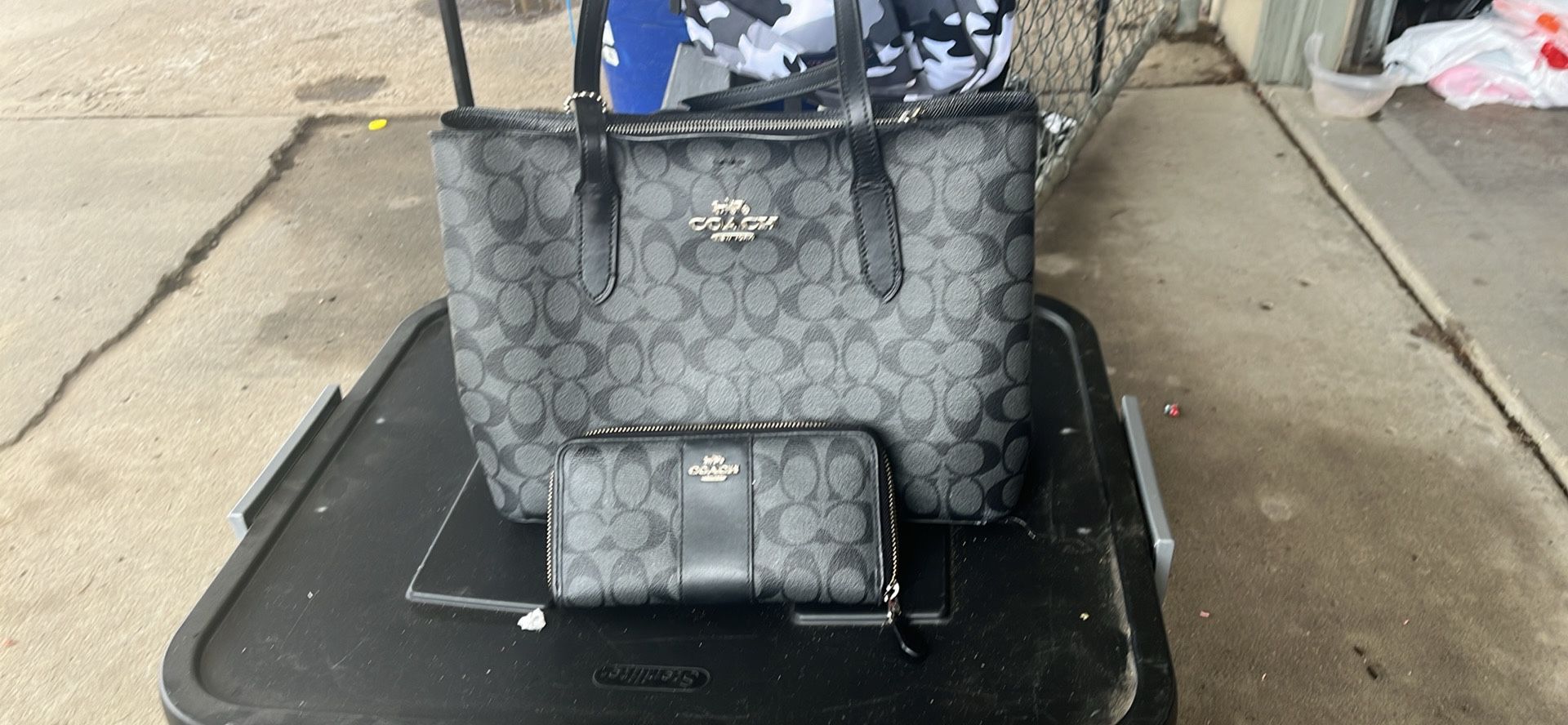 Coach Bag and Wallet 