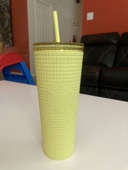 Neon Starbucks Cup