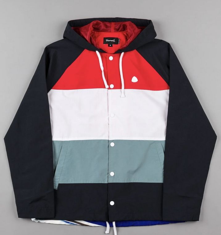 Diamond Supply Co Alps Coach Jacket Medium EXCLUSIVE