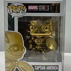 Funko POP Gold Captain America 