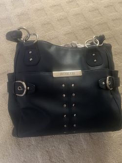 Navy Rossetti slouch purse