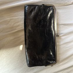 HOBO clutch wallet black