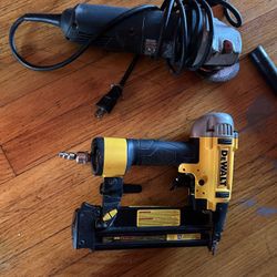 Dewalt Nail Gun Compressed Air 18, Gun Only