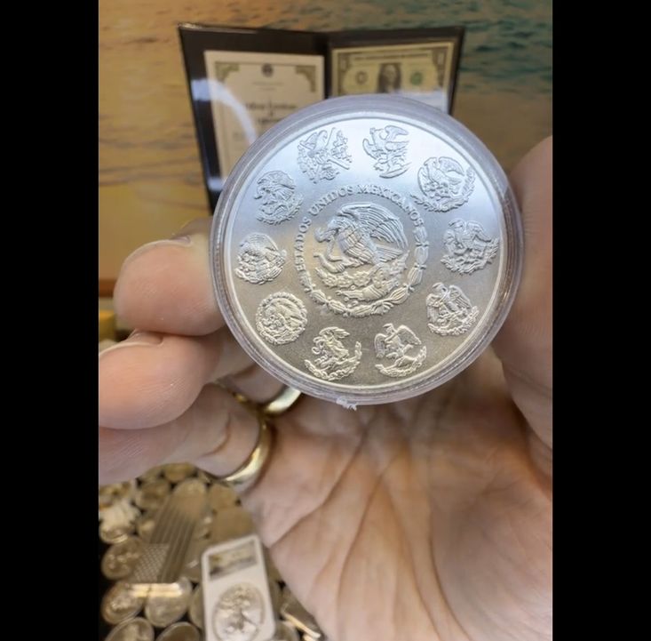 Mexican coin new 1 Onza